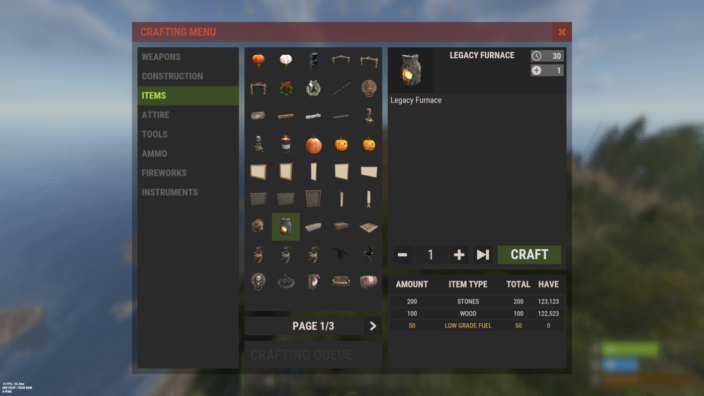 Custom Crafting Menu - Mod Pulse - Rust Plugins